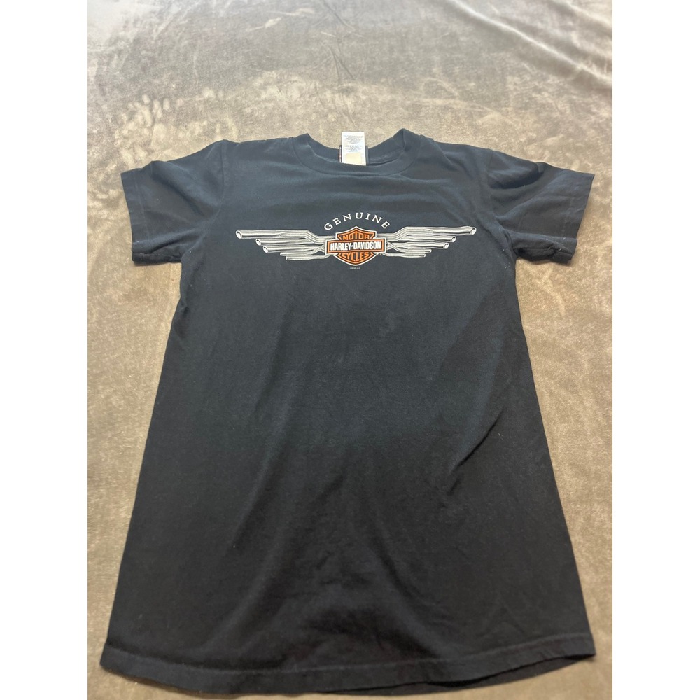 Harley Davidson Gulf Coast Black Graphic Tee New Port Richey Florida S‎